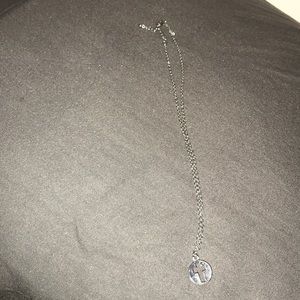 silver cross necklace